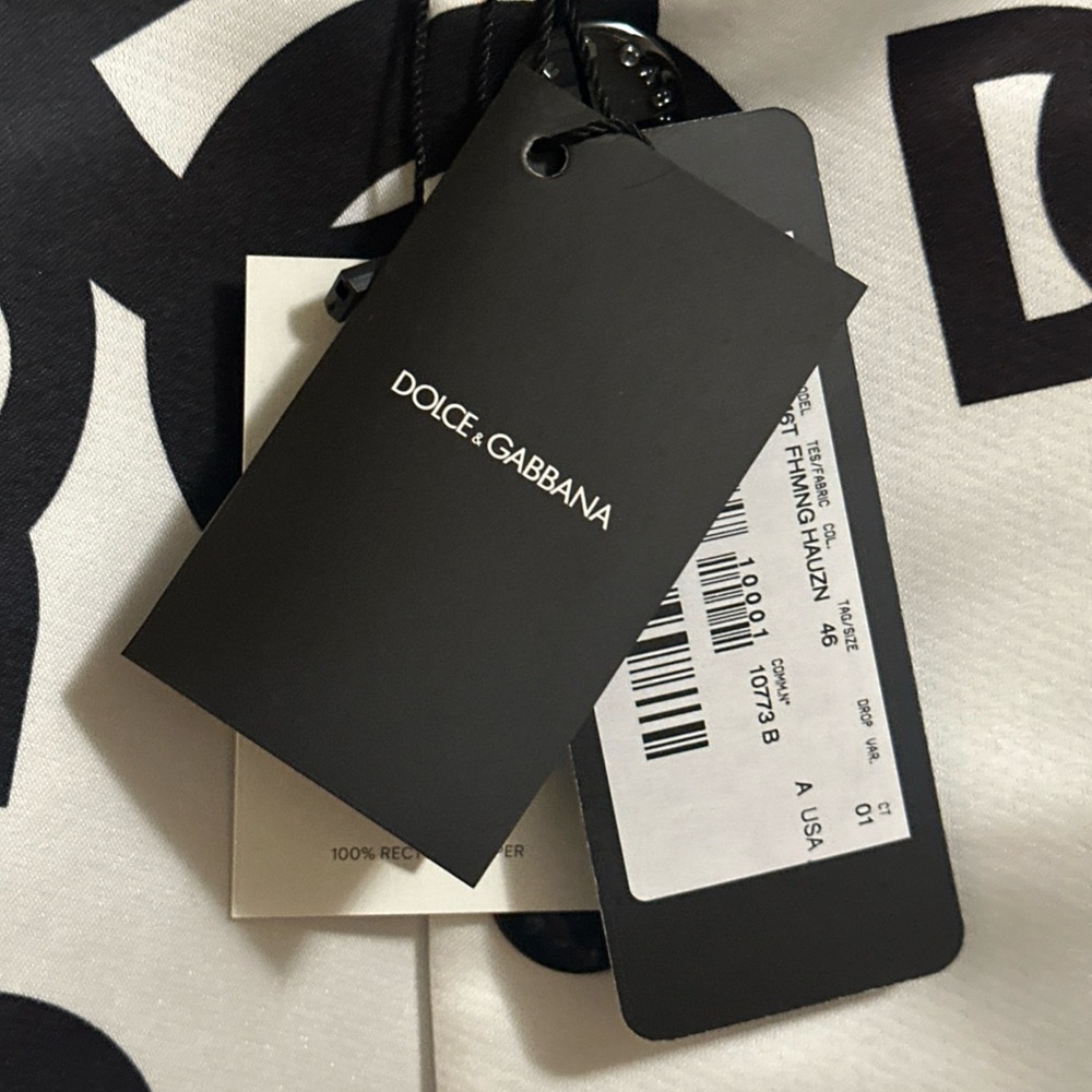 Dolce & Gabbana Pattern Logo Varsity Jacket - Picture 10 of 13